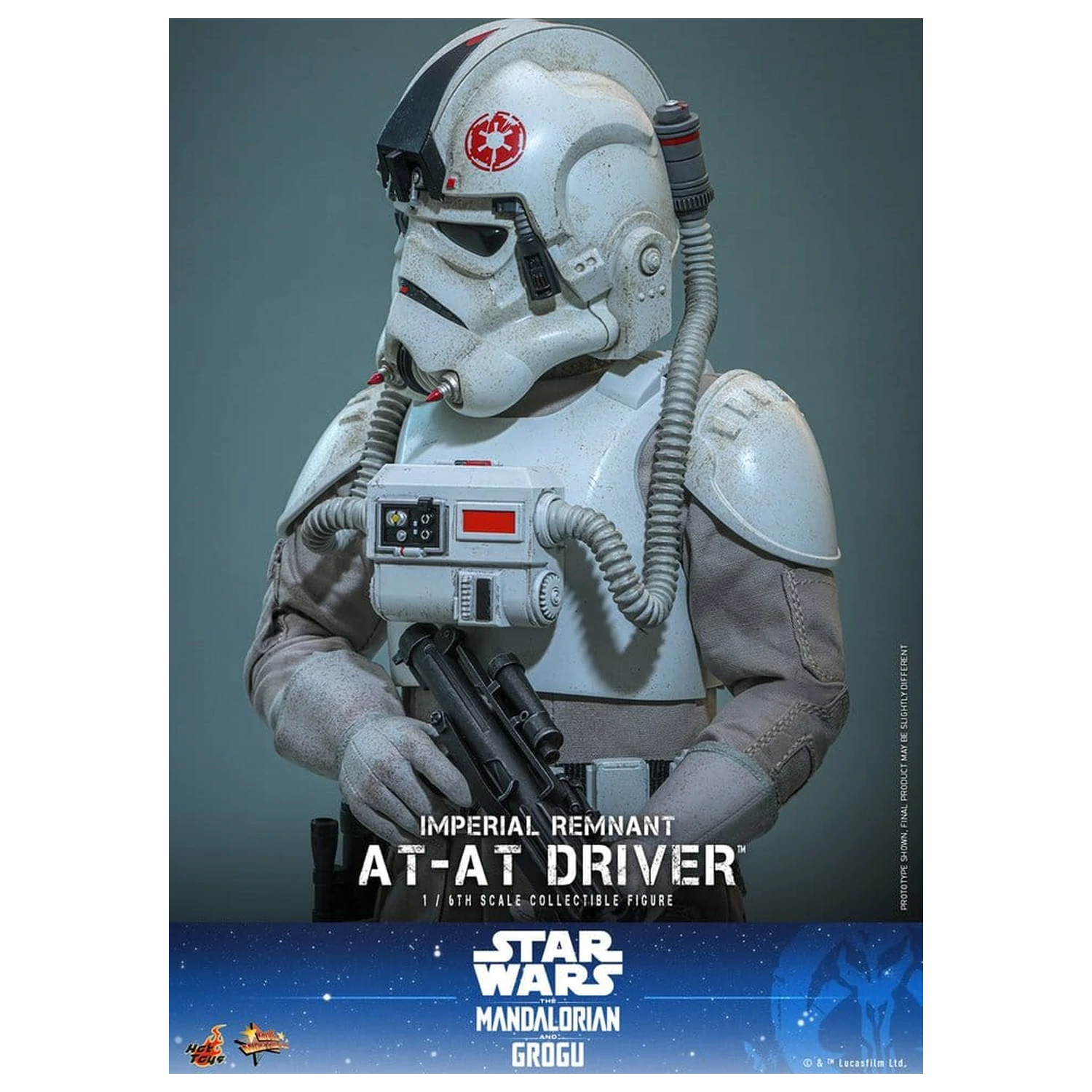 Star Wars Movie Masterpiece Action Figur 1/6 Imperial Remnant AT-AT Driver 30 cm Produktfoto