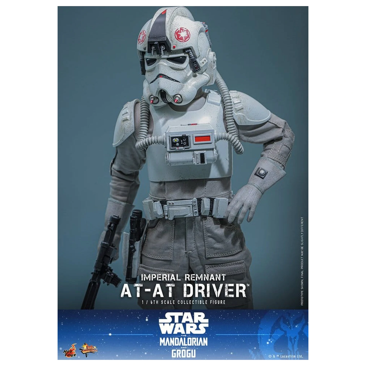 Star Wars Movie Masterpiece Action Figur 1/6 Imperial Remnant AT-AT Driver 30 cm Produktfoto