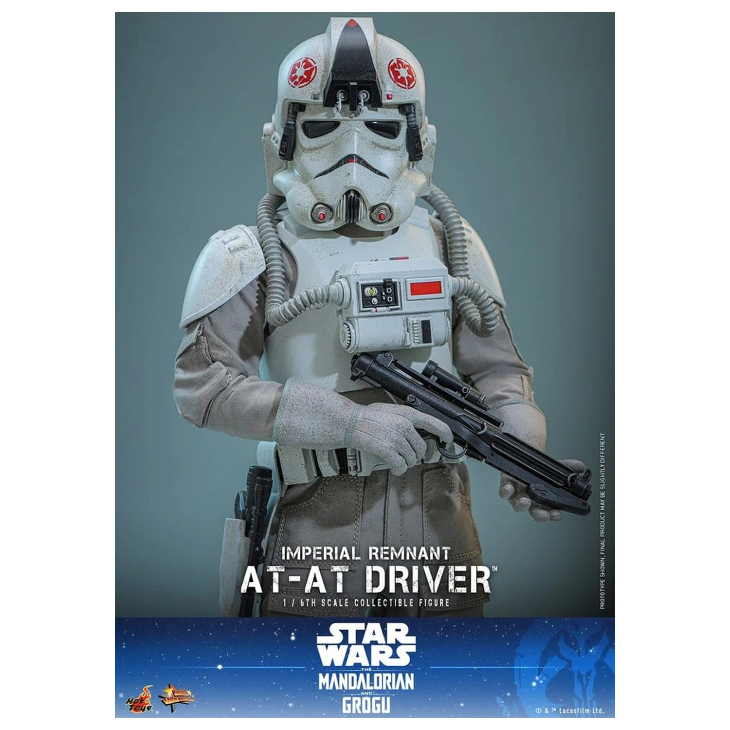 Star Wars Movie Masterpiece Action Figur 1/6 Imperial Remnant AT-AT Driver 30 cm Produktfoto