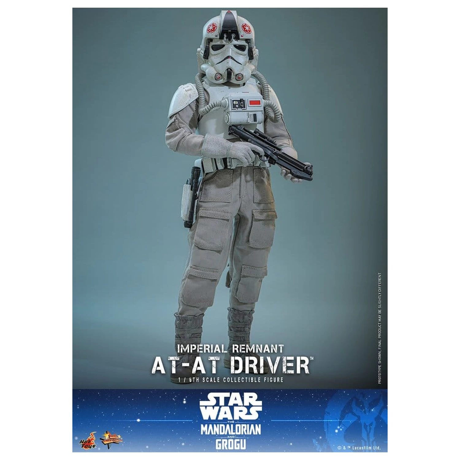 Star Wars Movie Masterpiece Action Figur 1/6 Imperial Remnant AT-AT Driver 30 cm Produktfoto