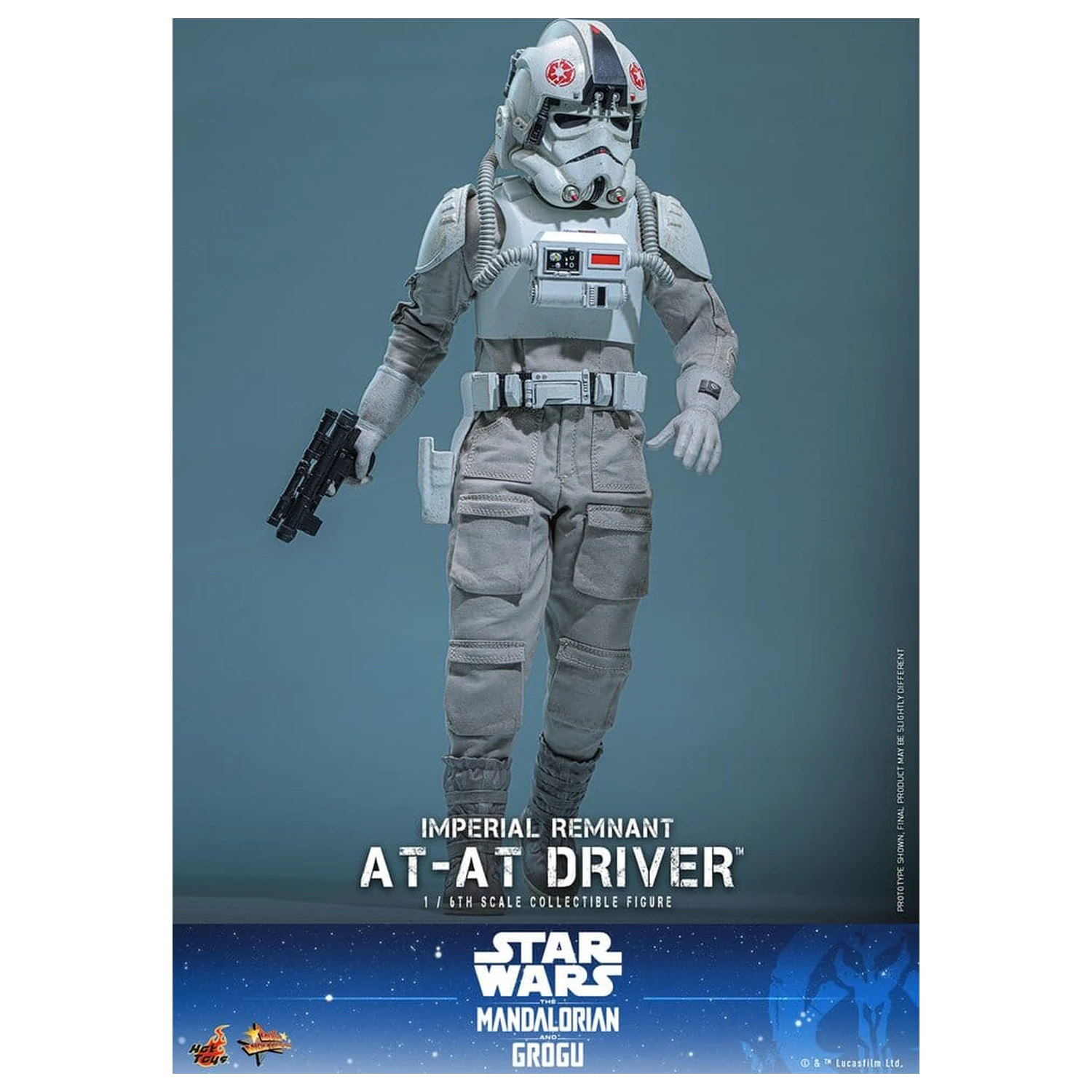 Star Wars Movie Masterpiece Action Figur 1/6 Imperial Remnant AT-AT Driver 30 cm Produktfoto