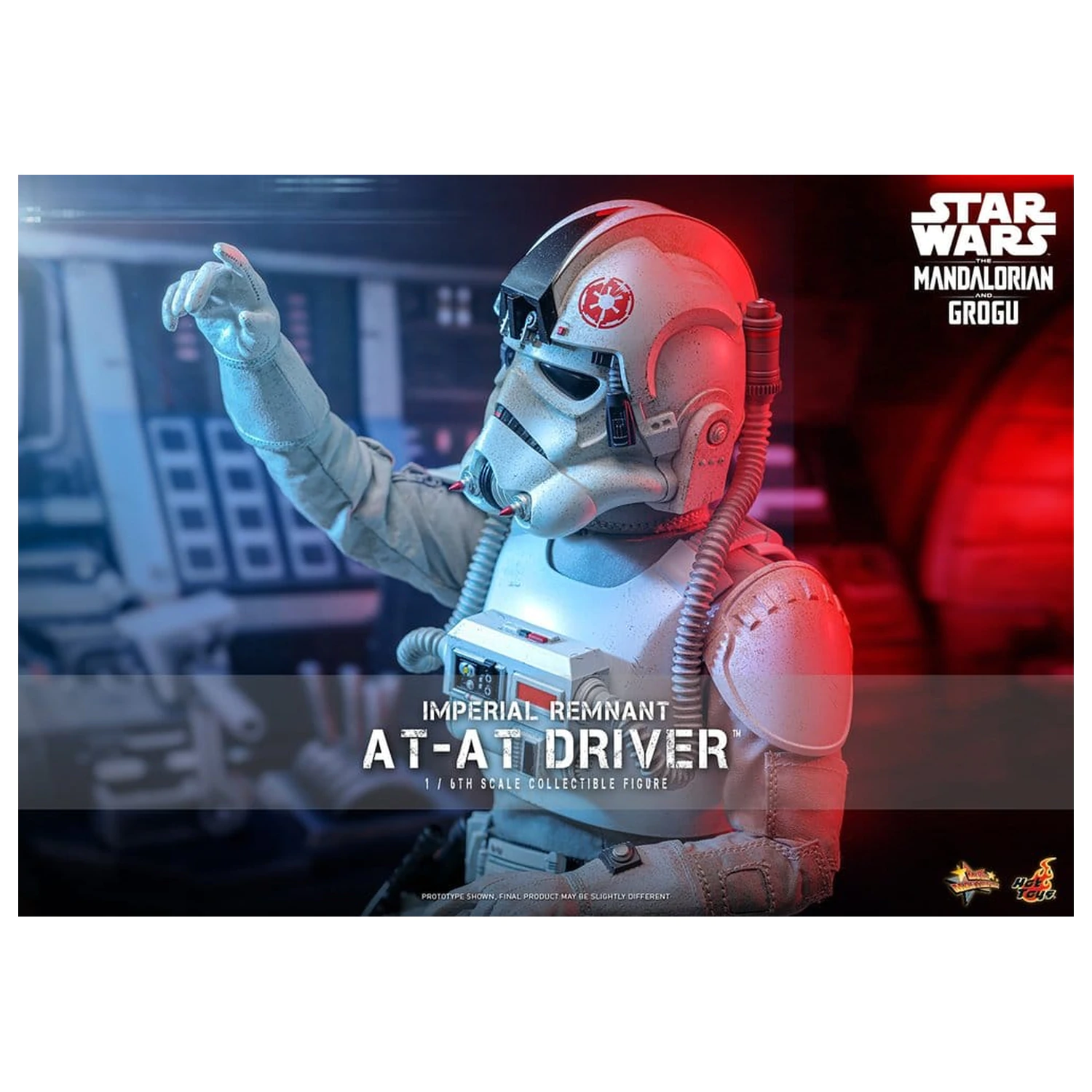 Star Wars Movie Masterpiece Action Figur 1/6 Imperial Remnant AT-AT Driver 30 cm Produktfoto