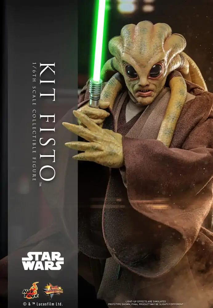 Star Wars Movie Masterpiece Actionfigur 1/6 Kit Fisto 32 cm Produktfoto