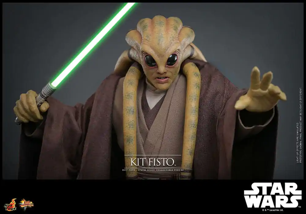 Star Wars Movie Masterpiece Actionfigur 1/6 Kit Fisto 32 cm Produktfoto