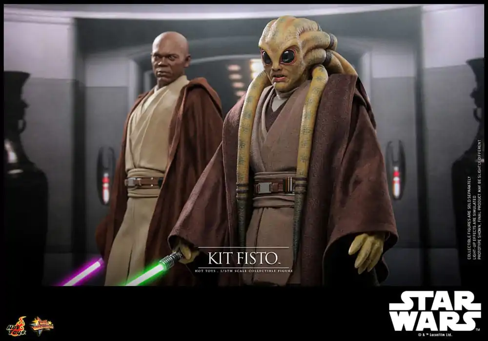 Star Wars Movie Masterpiece Actionfigur 1/6 Kit Fisto 32 cm Produktfoto