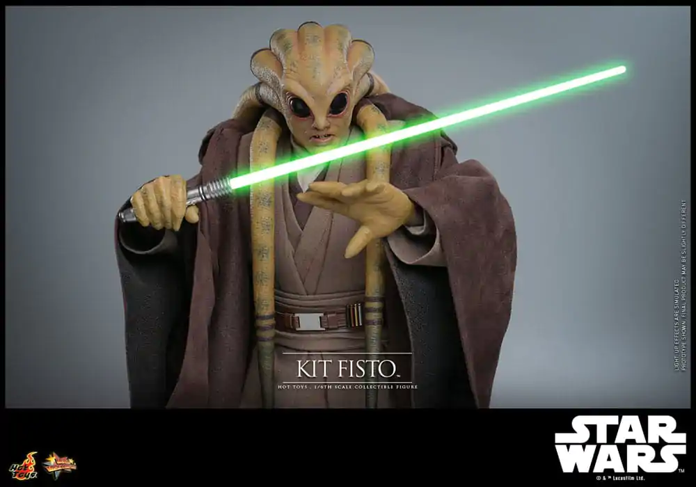 Star Wars Movie Masterpiece Actionfigur 1/6 Kit Fisto 32 cm Produktfoto