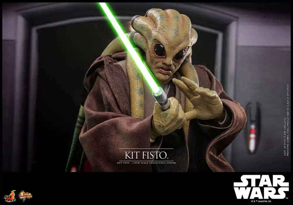 Star Wars Movie Masterpiece Actionfigur 1/6 Kit Fisto 32 cm Produktfoto