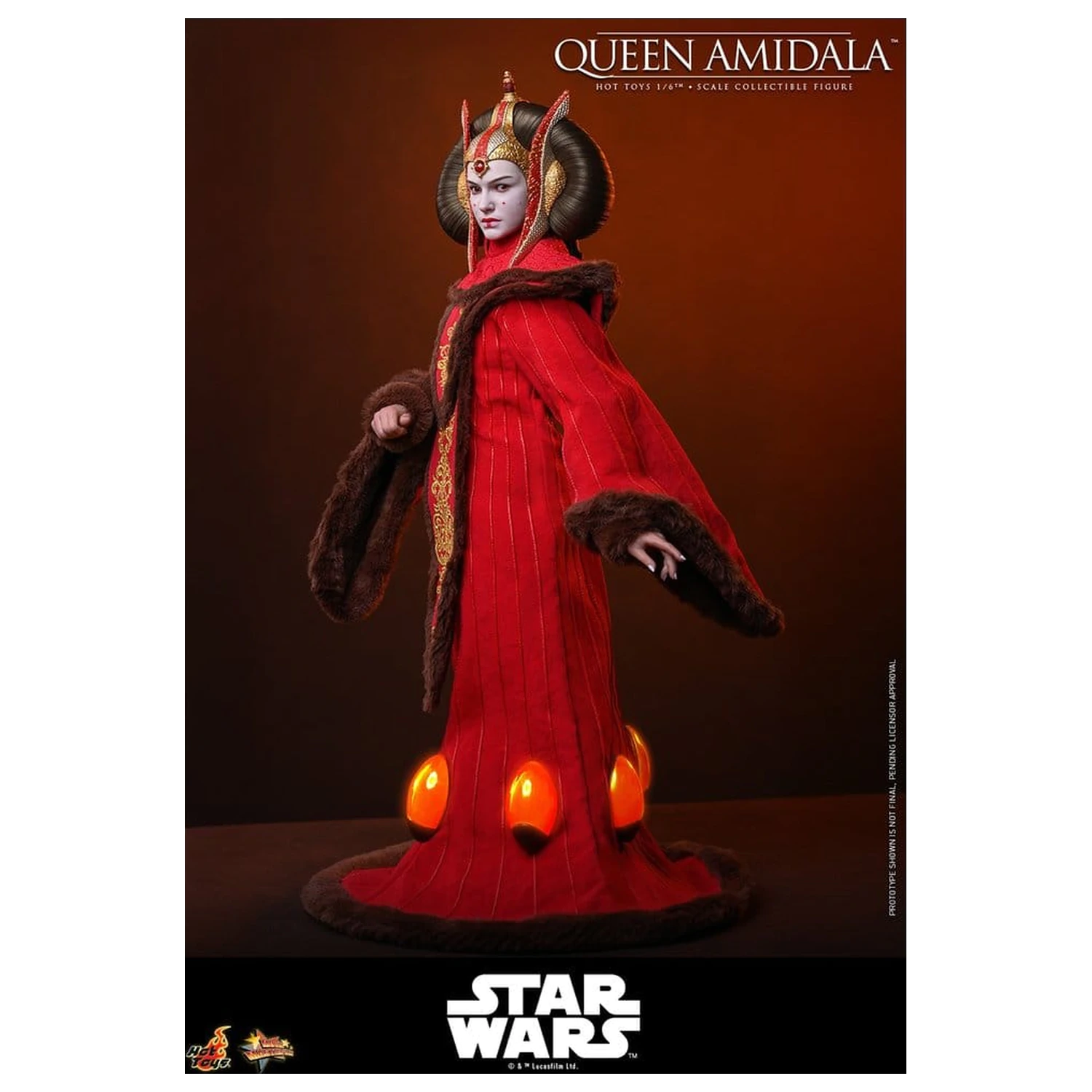 Star Wars Movie Masterpiece Actionfigur 1/6 Queen Amidala 28 cm Produktfoto