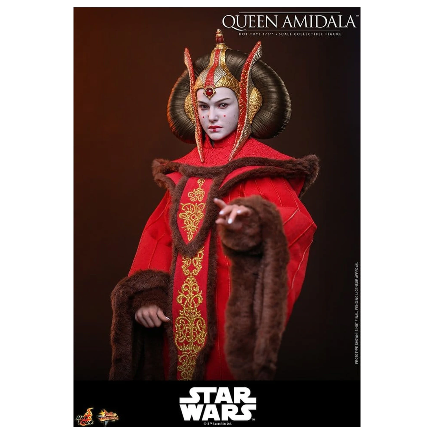 Star Wars Movie Masterpiece Actionfigur 1/6 Queen Amidala 28 cm Produktfoto