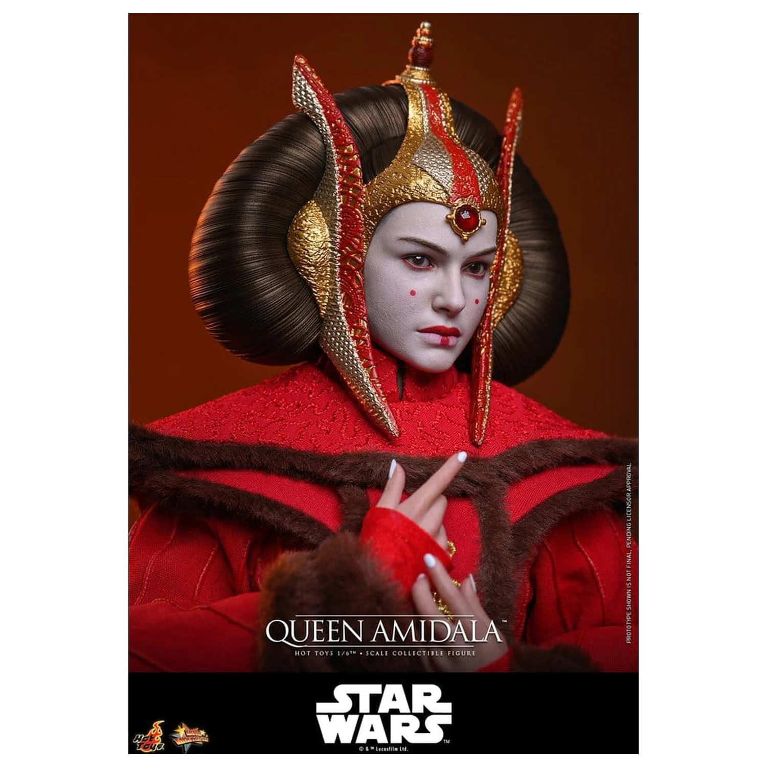 Star Wars Movie Masterpiece Actionfigur 1/6 Queen Amidala 28 cm Produktfoto