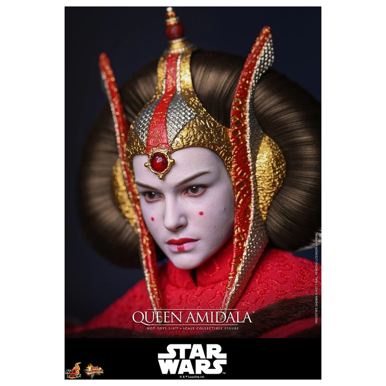 Star Wars Movie Masterpiece Actionfigur 1/6 Queen Amidala 28 cm Produktfoto
