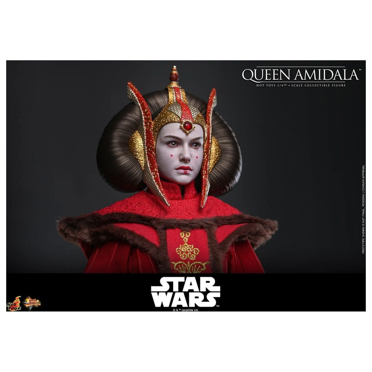Star Wars Movie Masterpiece Actionfigur 1/6 Queen Amidala 28 cm Produktfoto