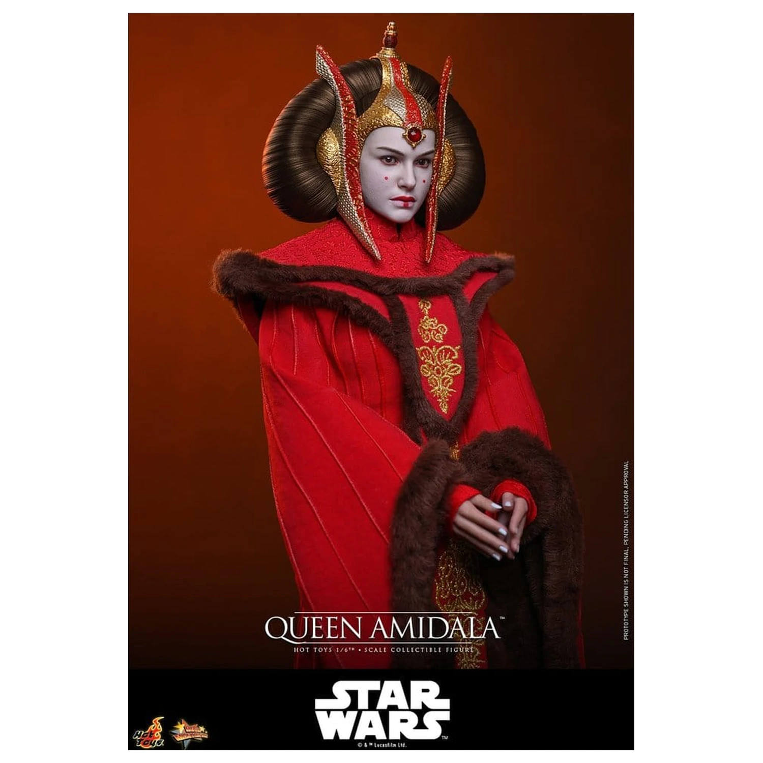 Star Wars Movie Masterpiece Actionfigur 1/6 Queen Amidala 28 cm Produktfoto