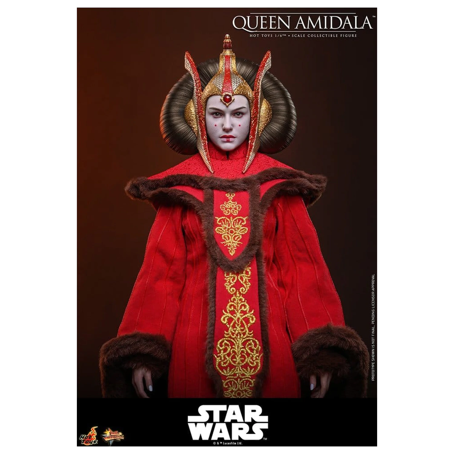 Star Wars Movie Masterpiece Actionfigur 1/6 Queen Amidala 28 cm Produktfoto