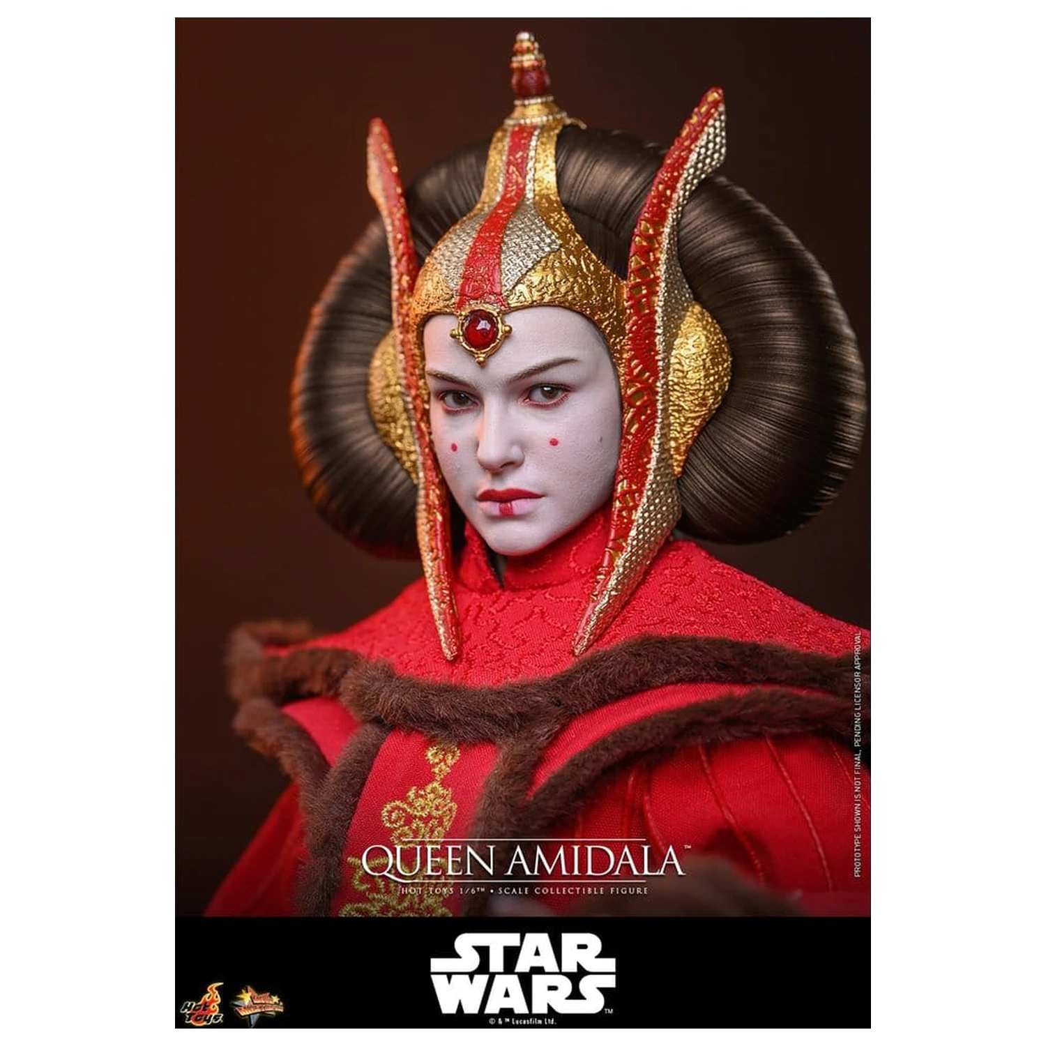 Star Wars Movie Masterpiece Actionfigur 1/6 Queen Amidala 28 cm Produktfoto