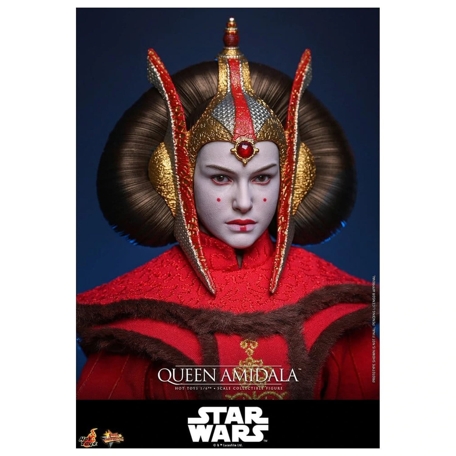 Star Wars Movie Masterpiece Actionfigur 1/6 Queen Amidala 28 cm Produktfoto