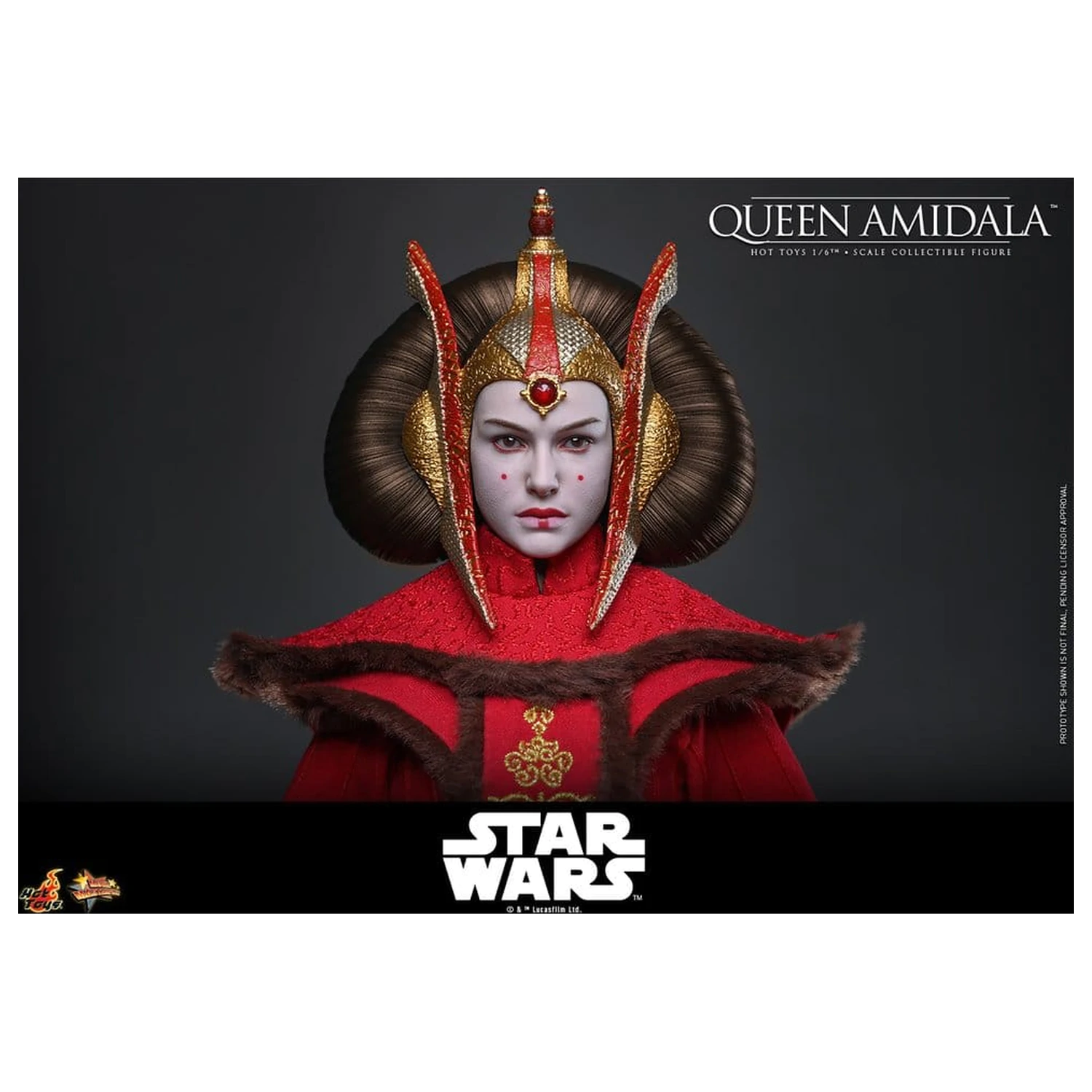 Star Wars Movie Masterpiece Actionfigur 1/6 Queen Amidala 28 cm Produktfoto