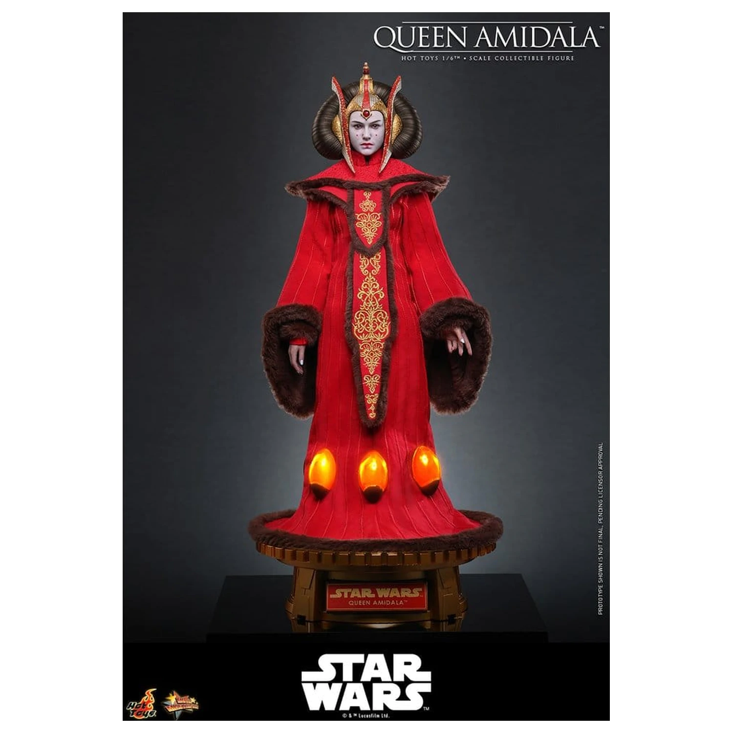 Star Wars Movie Masterpiece Actionfigur 1/6 Queen Amidala 28 cm Produktfoto
