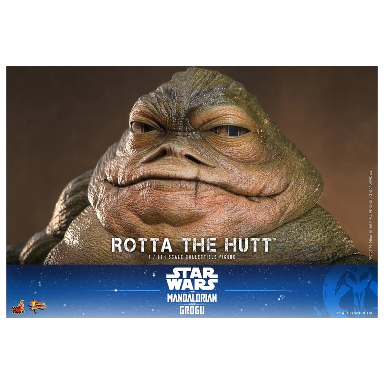 Star Wars Movie Masterpiece Action Figur 1/6 Rotta The Hutt 32 cm Produktfoto