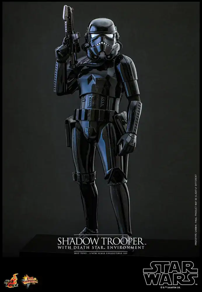 Star Wars Movie Masterpiece Actionfigur 1/6 Shadow Trooper with Death Star Environment 30 cm Produktfoto