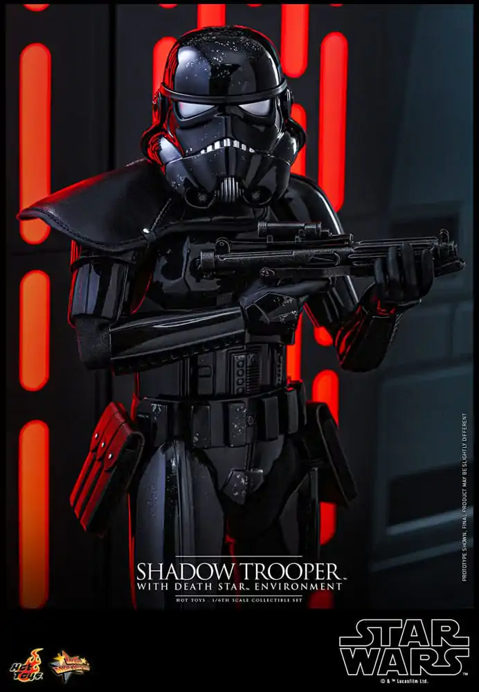 Star Wars Movie Masterpiece Actionfigur 1/6 Shadow Trooper with Death Star Environment 30 cm Produktfoto