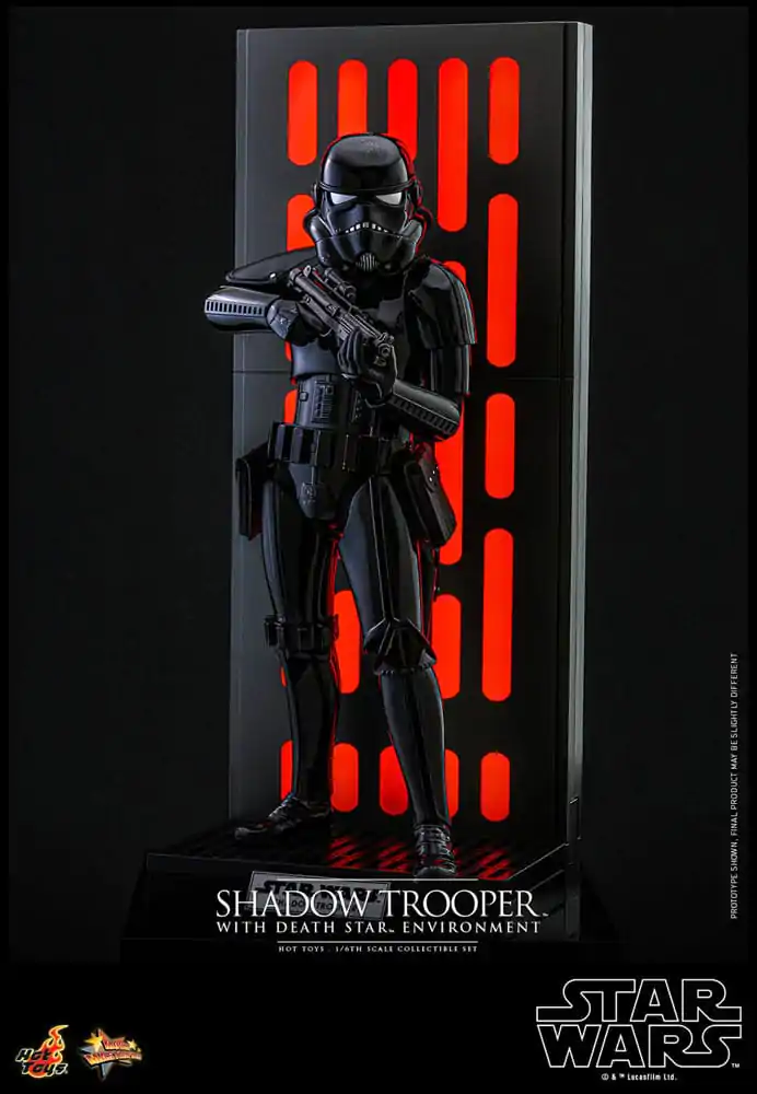 Star Wars Movie Masterpiece Actionfigur 1/6 Shadow Trooper with Death Star Environment 30 cm Produktfoto