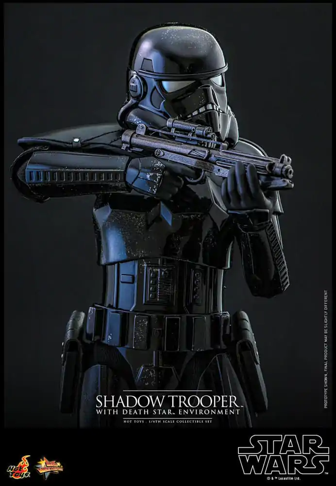 Star Wars Movie Masterpiece Actionfigur 1/6 Shadow Trooper with Death Star Environment 30 cm Produktfoto