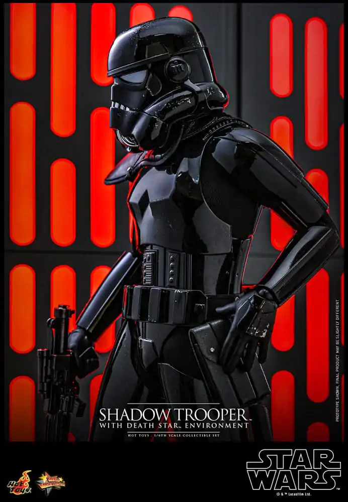 Star Wars Movie Masterpiece Actionfigur 1/6 Shadow Trooper with Death Star Environment 30 cm Produktfoto