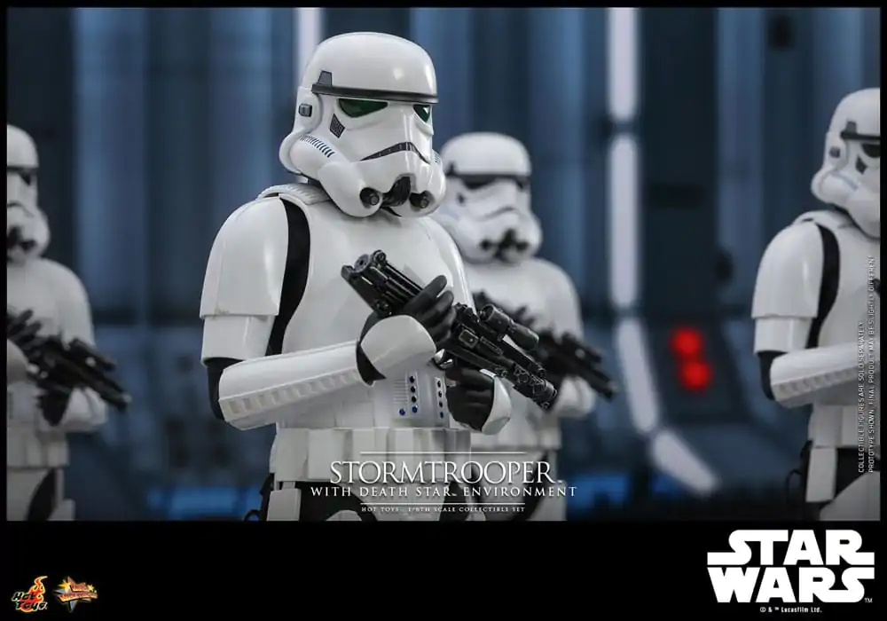 Star Wars Movie Masterpiece Actionfigur 1/6 Stormtrooper with Death Star Environment 30 cm Produktfoto