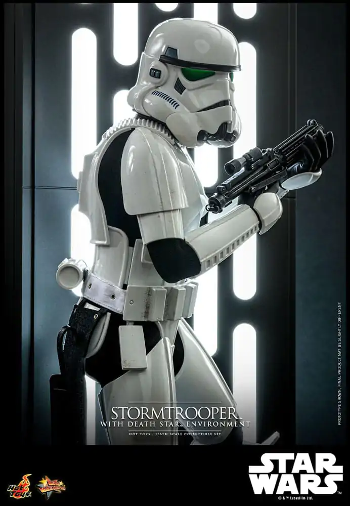 Star Wars Movie Masterpiece Actionfigur 1/6 Stormtrooper with Death Star Environment 30 cm Produktfoto