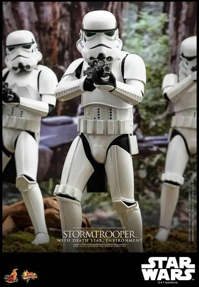 Star Wars Movie Masterpiece Actionfigur 1/6 Stormtrooper with Death Star Environment 30 cm Produktfoto