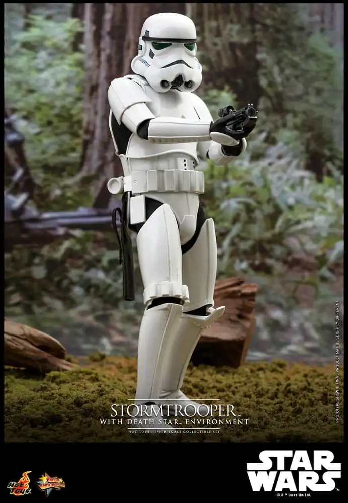 Star Wars Movie Masterpiece Actionfigur 1/6 Stormtrooper with Death Star Environment 30 cm Produktfoto