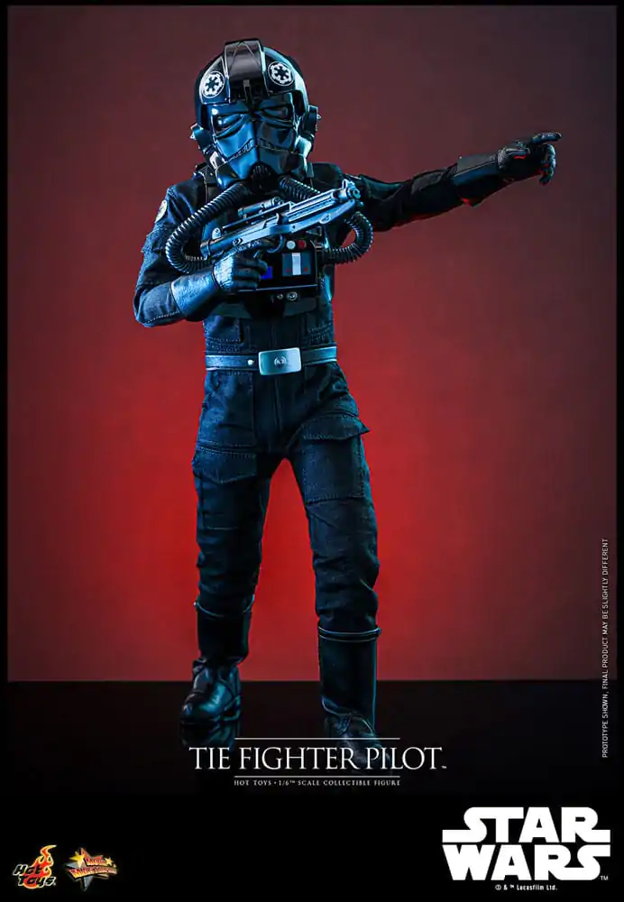 Star Wars Movie Masterpiece Action Figur 1/6 TIE fighter Pilot 30 cm Produktfoto