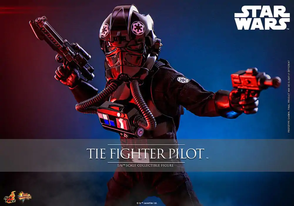 Star Wars Movie Masterpiece Action Figur 1/6 TIE fighter Pilot 30 cm Produktfoto