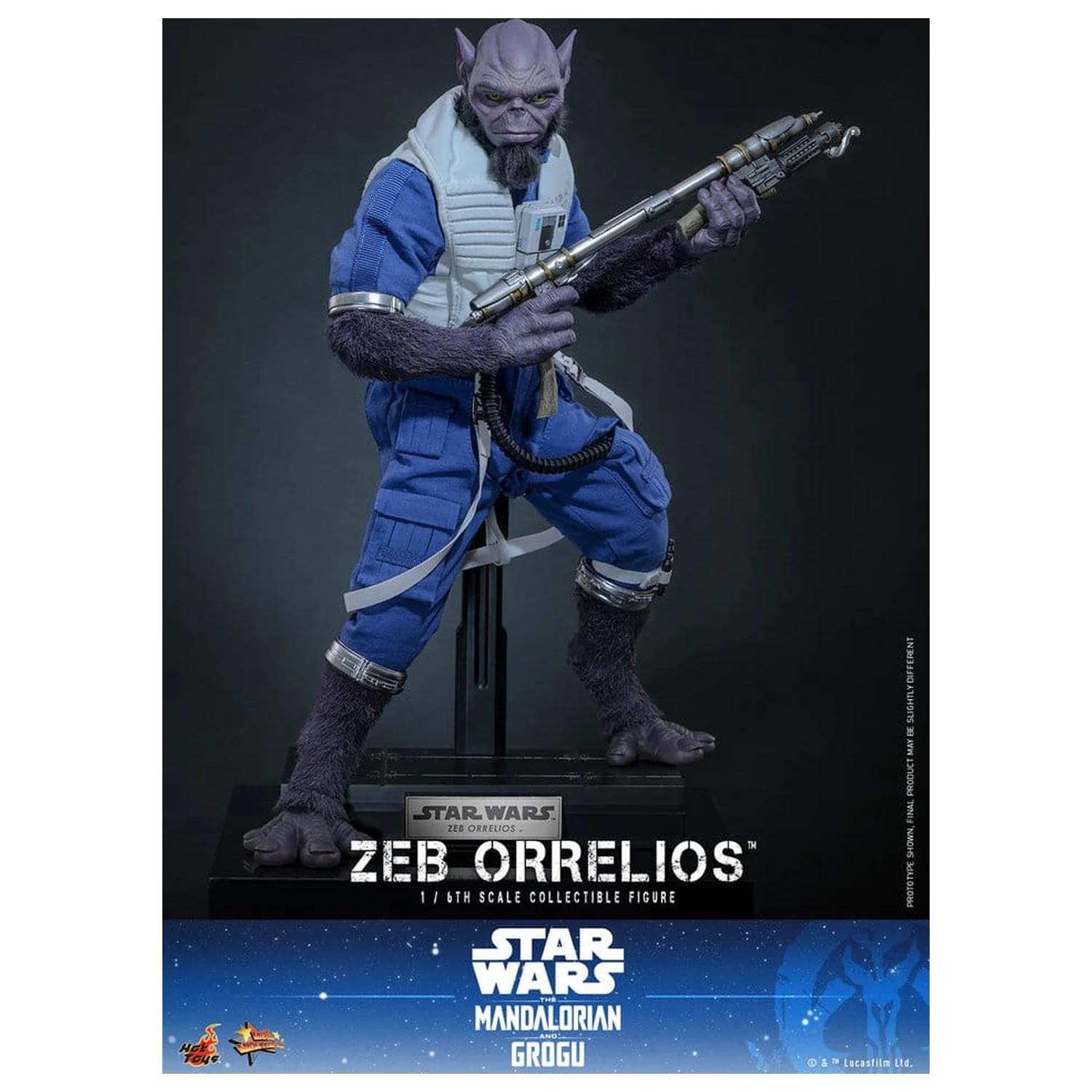 Star Wars Movie Masterpiece Action-Figur 1/6 Zeb Orrelios 33 cm Produktfoto