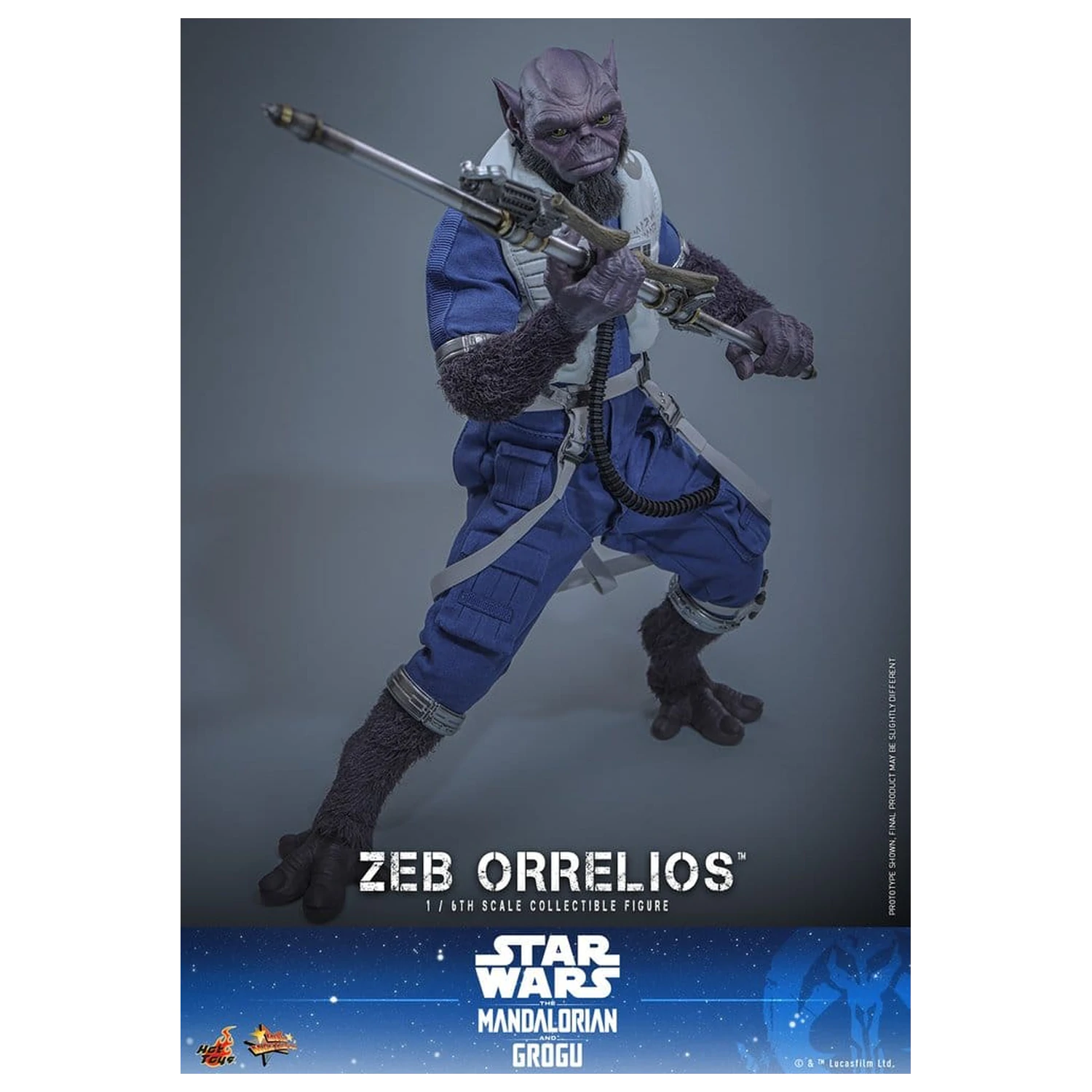 Star Wars Movie Masterpiece Action-Figur 1/6 Zeb Orrelios 33 cm Produktfoto