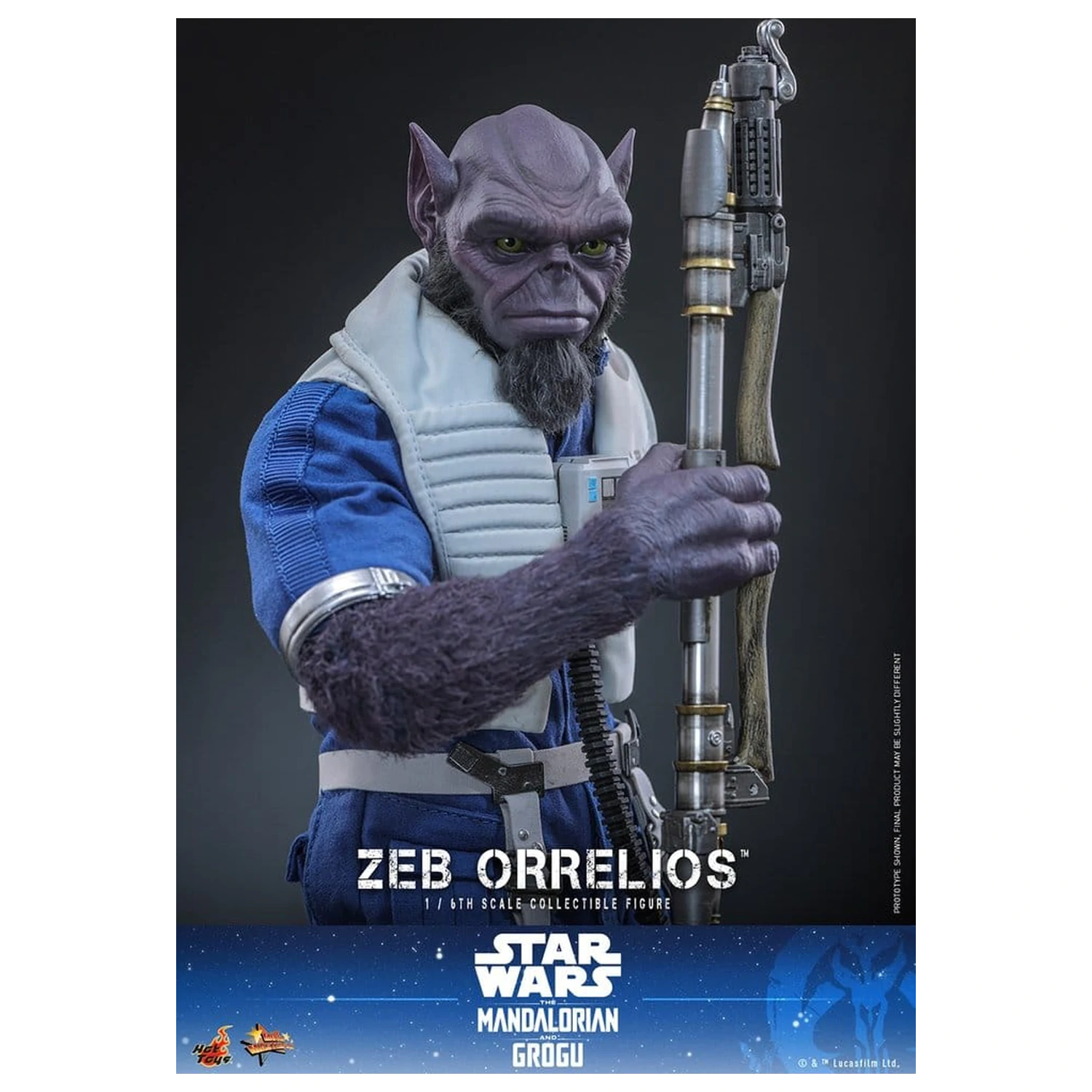 Star Wars Movie Masterpiece Action-Figur 1/6 Zeb Orrelios 33 cm Produktfoto