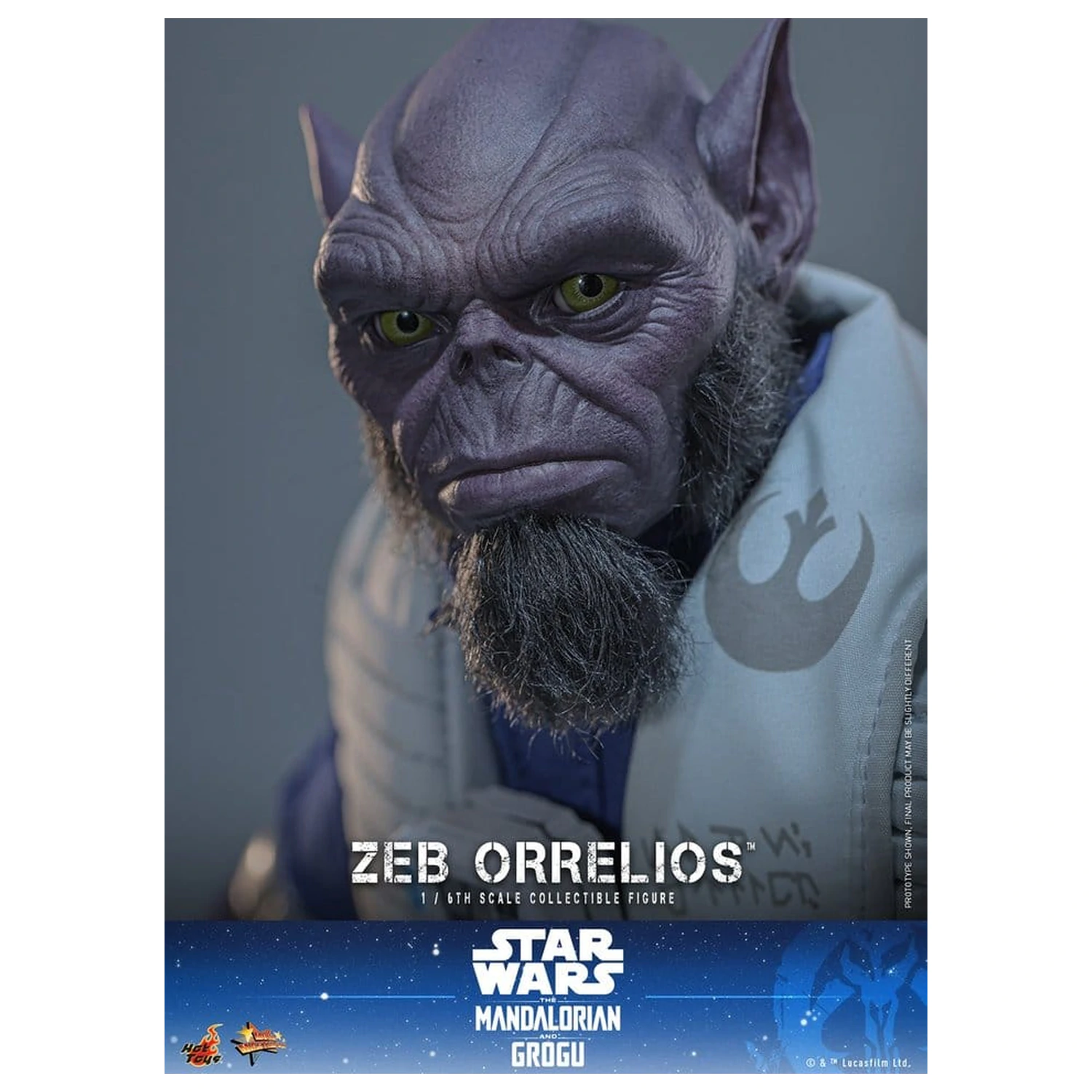 Star Wars Movie Masterpiece Action-Figur 1/6 Zeb Orrelios 33 cm Produktfoto