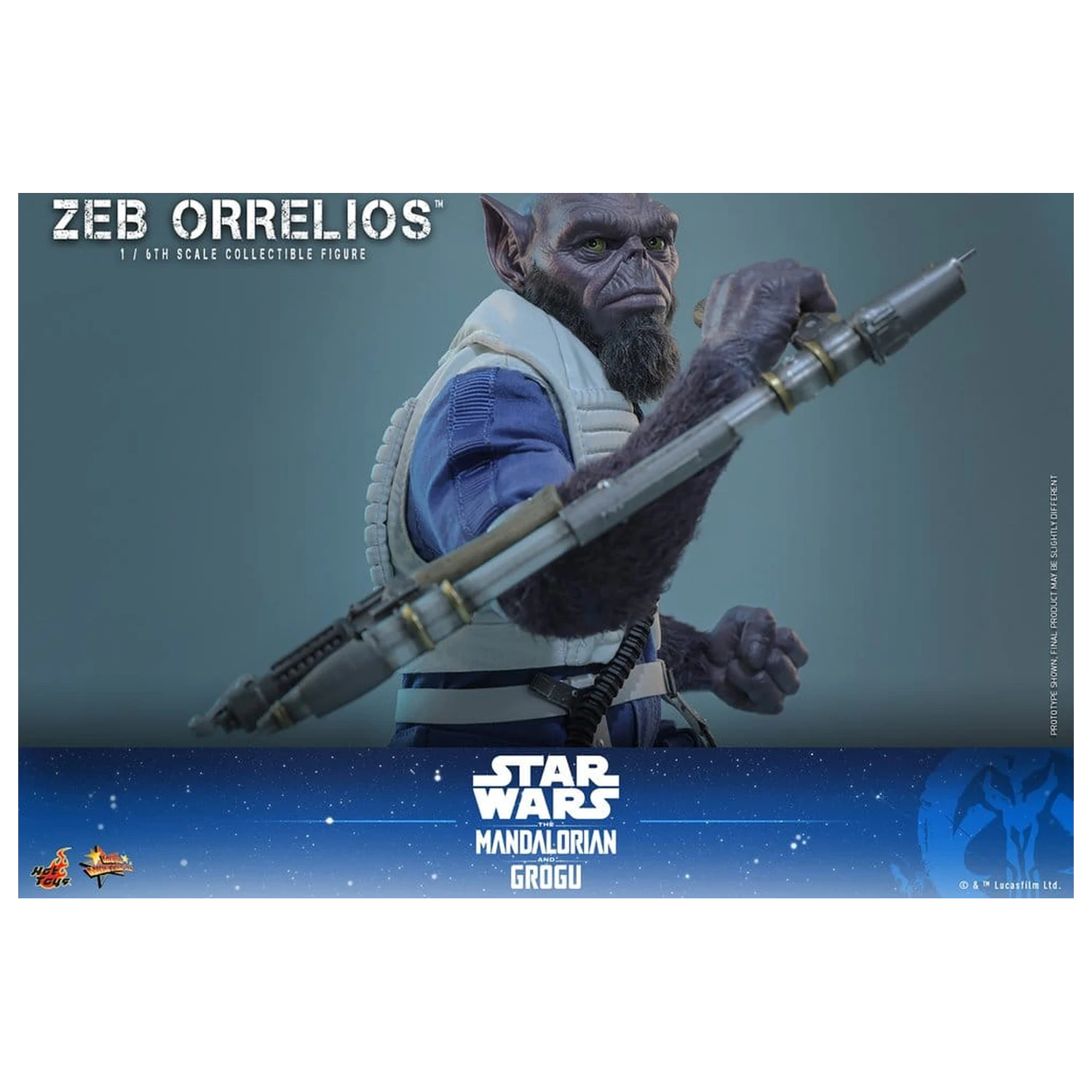 Star Wars Movie Masterpiece Action-Figur 1/6 Zeb Orrelios 33 cm Produktfoto