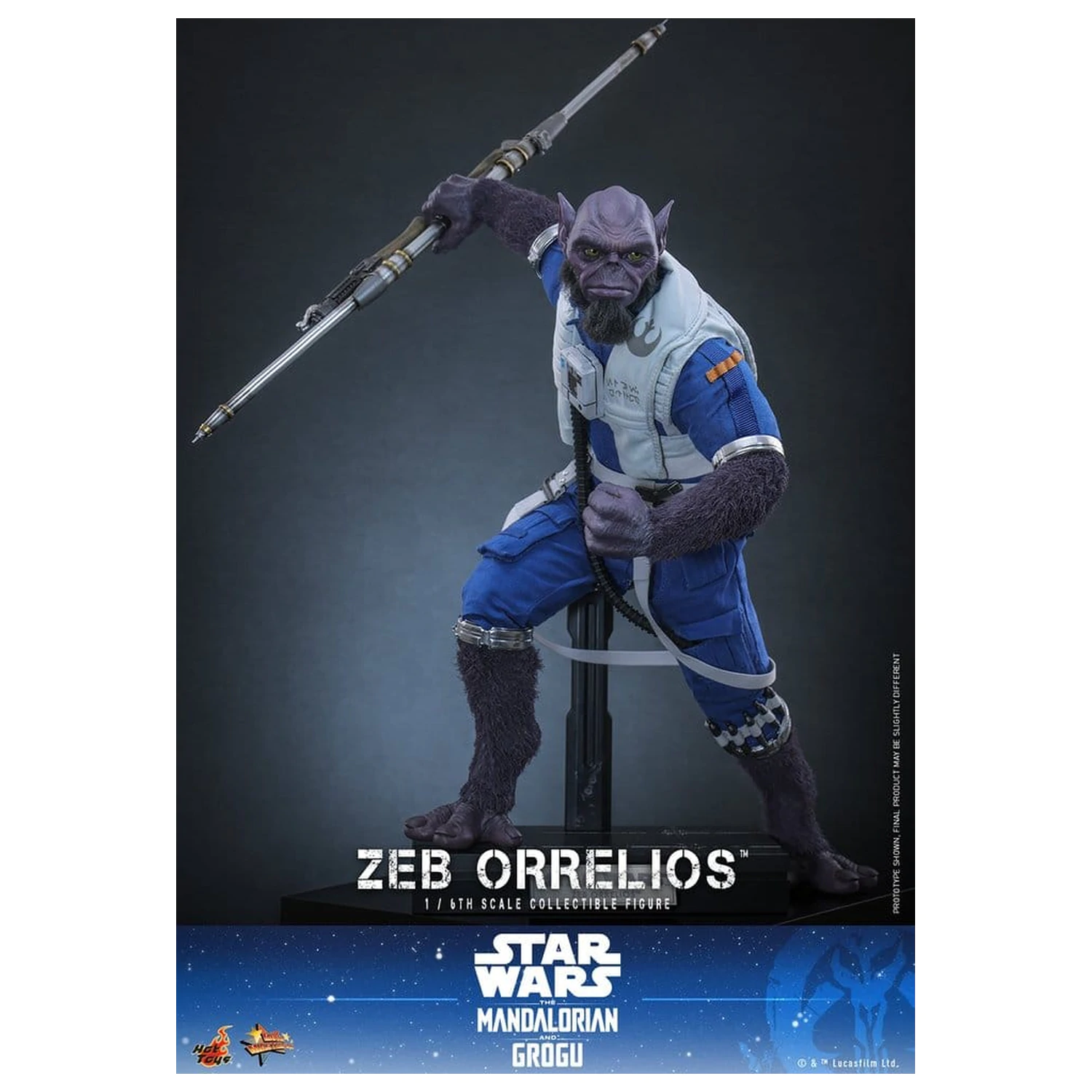 Star Wars Movie Masterpiece Action-Figur 1/6 Zeb Orrelios 33 cm Produktfoto