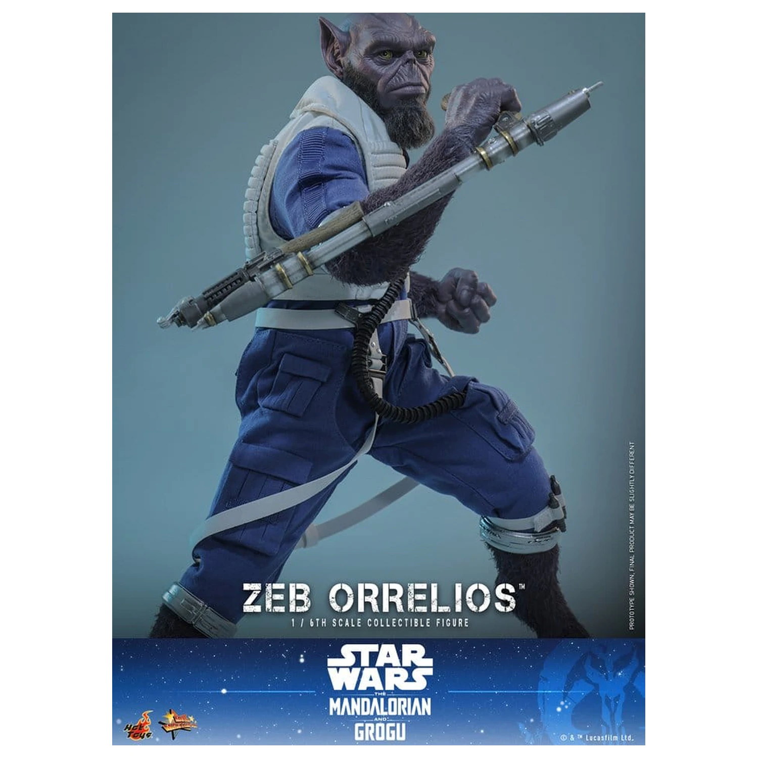 Star Wars Movie Masterpiece Action-Figur 1/6 Zeb Orrelios 33 cm Produktfoto