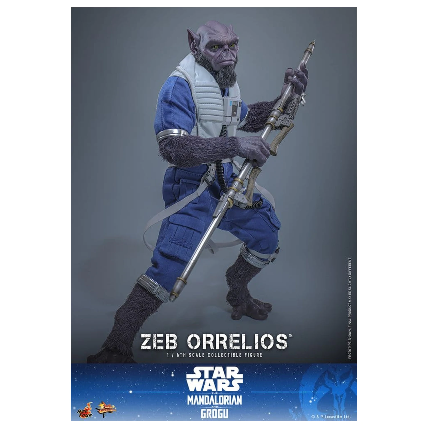 Star Wars Movie Masterpiece Action-Figur 1/6 Zeb Orrelios 33 cm Produktfoto