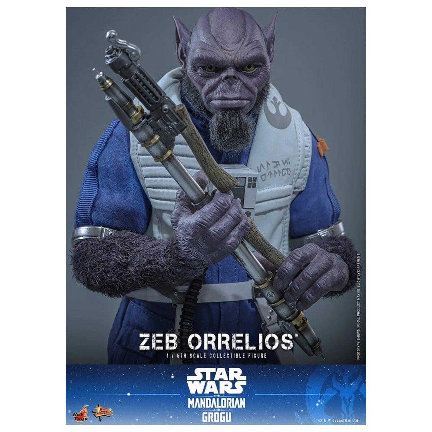 Star Wars Movie Masterpiece Action-Figur 1/6 Zeb Orrelios 33 cm Produktfoto