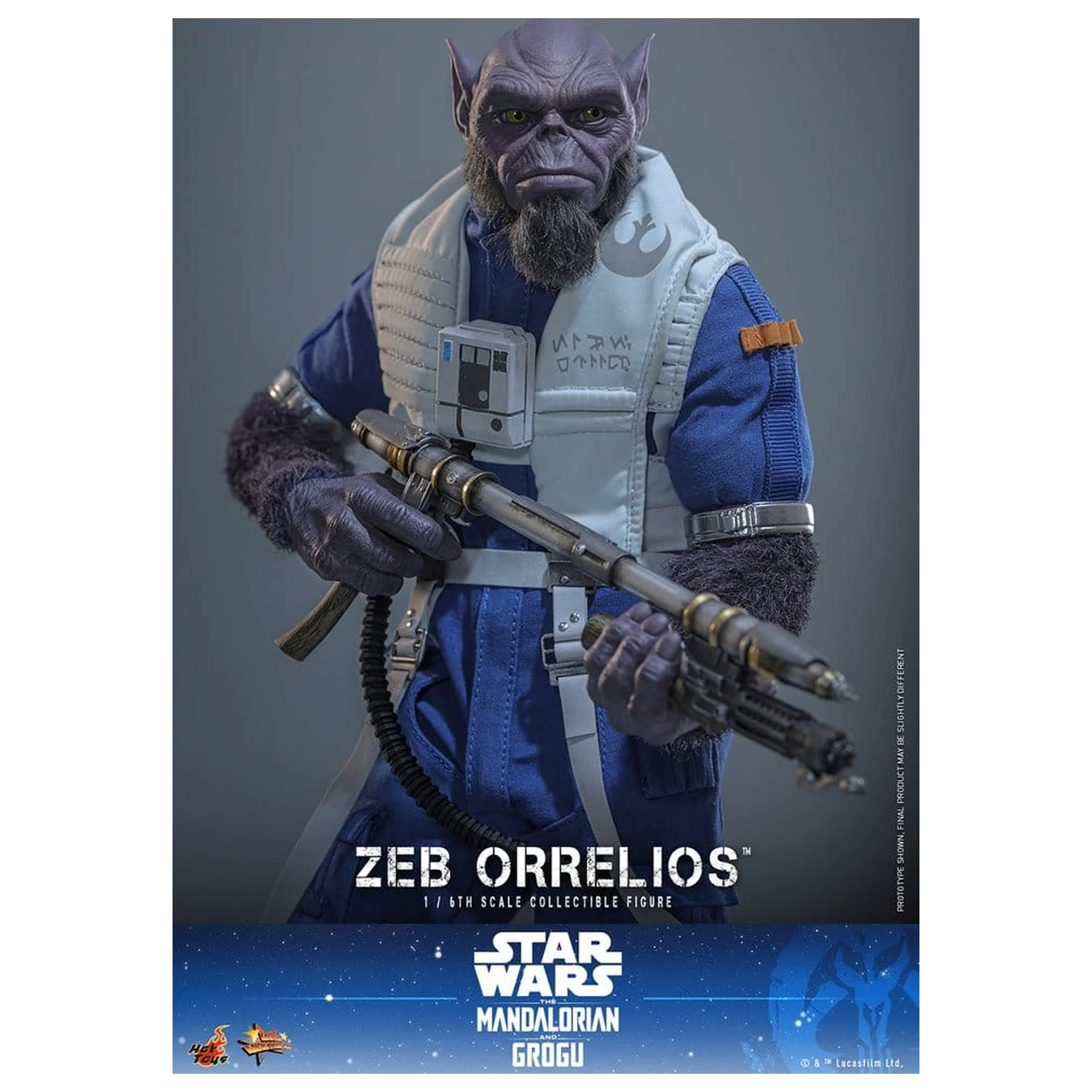 Star Wars Movie Masterpiece Action-Figur 1/6 Zeb Orrelios 33 cm Produktfoto