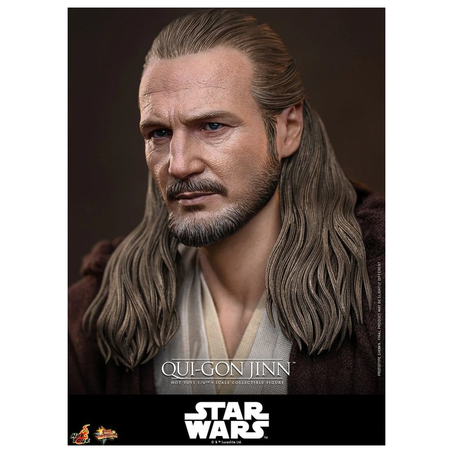Star Wars Movie Masterpiece Actionfigur 1/6 Qui-Gon Jinn (Collector Edition) 32 cm Produktfoto