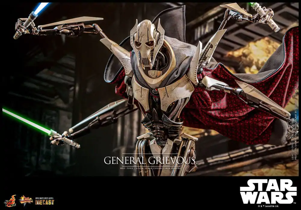 Star Wars Movie Masterpiece Diecast Actionfigur 1/6 General Grievous 42 cm Produktfoto