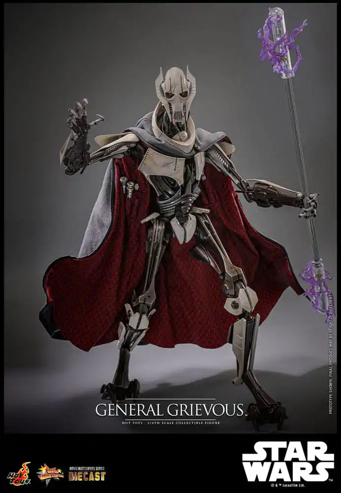 Star Wars Movie Masterpiece Diecast Actionfigur 1/6 General Grievous 42 cm Produktfoto