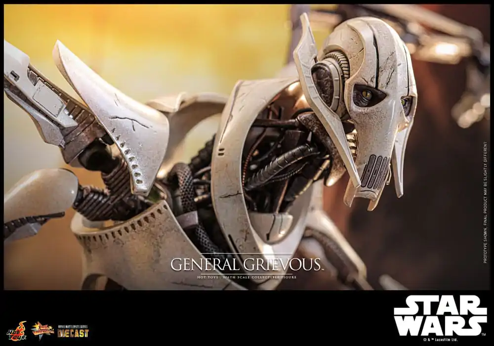 Star Wars Movie Masterpiece Diecast Actionfigur 1/6 General Grievous 42 cm Produktfoto