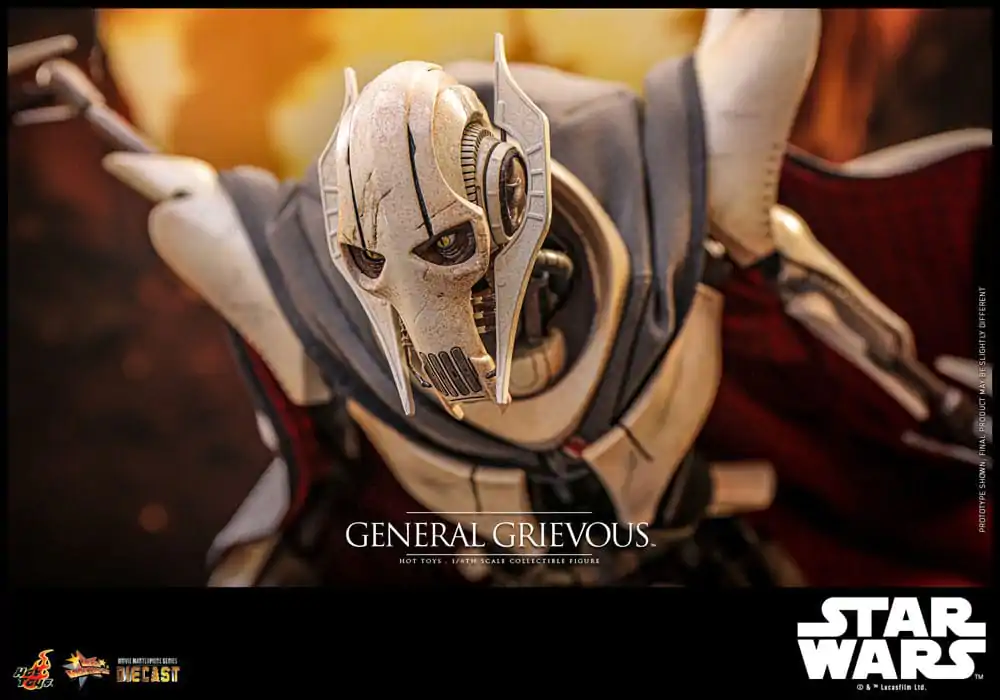 Star Wars Movie Masterpiece Diecast Actionfigur 1/6 General Grievous 42 cm Produktfoto