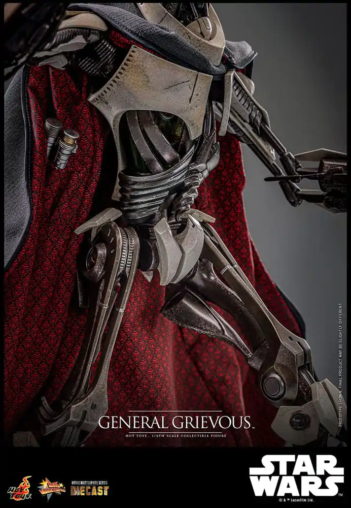 Star Wars Movie Masterpiece Diecast Actionfigur 1/6 General Grievous 42 cm Produktfoto